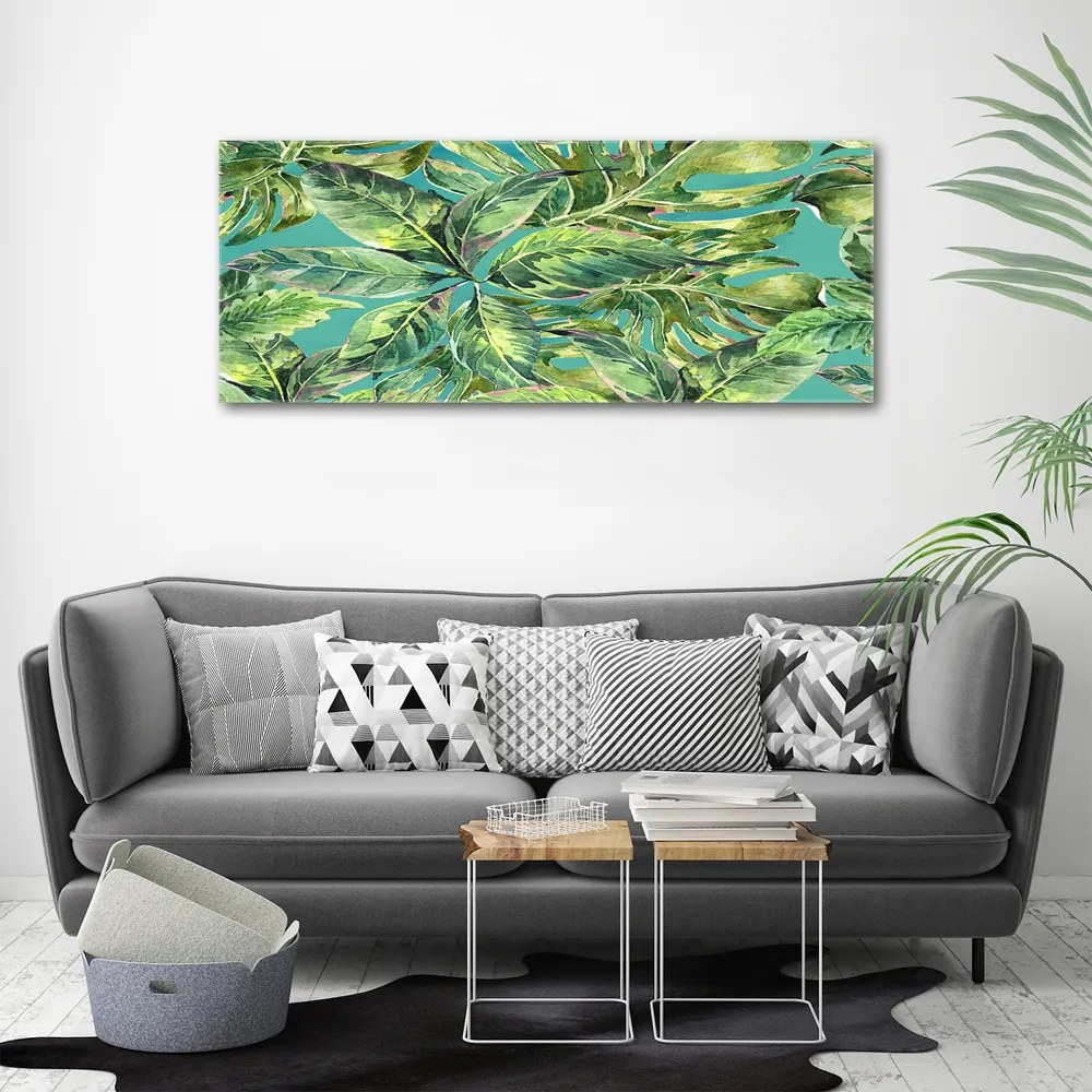 Tablou pe pânză canvas Frunze tropicale