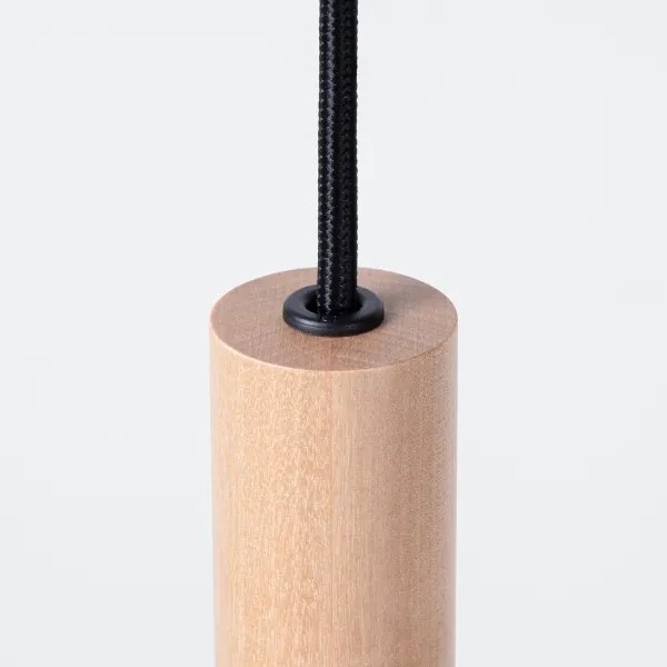 Lustră pe cablu Sollux SL.1267 PASTELO 3xG9/8W/230V lemn