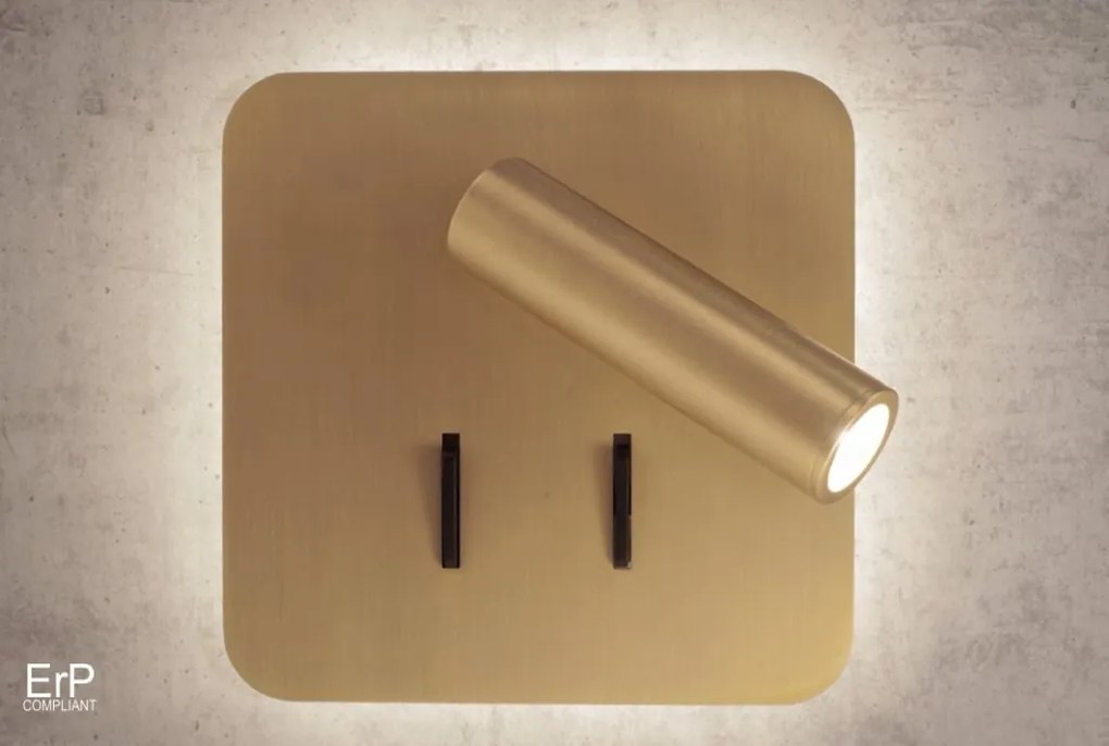 Aplica perete lumina ambientala, spot directionabil CAYMAN alb