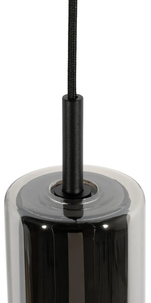 Lampă suspendată modernă neagră pentru sistem de șină monofazată - Iconic Lloyd