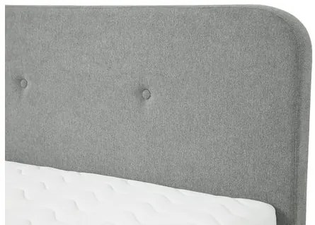 Pat matrimonial 180 cm Lomaha New (Gri) (cu somieră). Promo -16%. 1104383