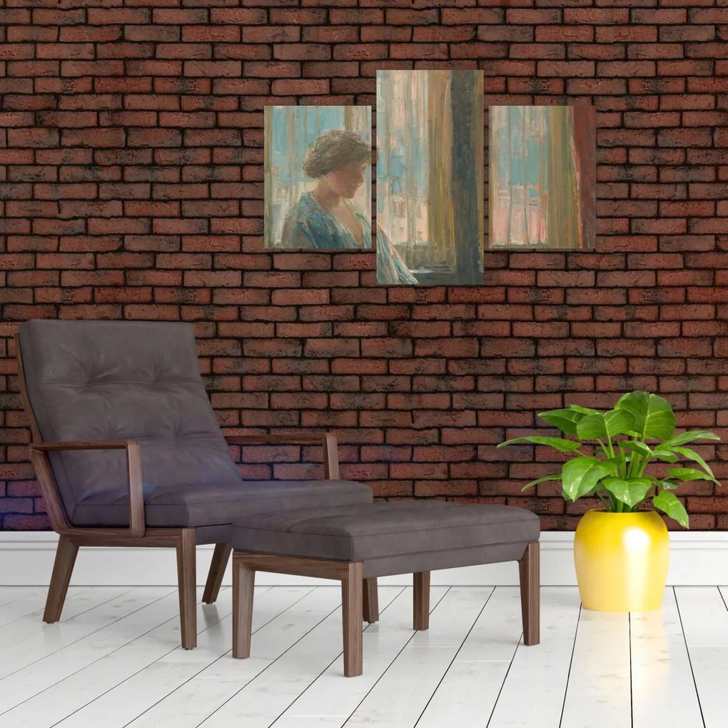 Tablou - Childe Hassam, The New York Window, reproducere (90x60 cm)