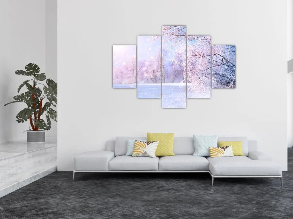 Tablou - Iarna geroasă (150x105 cm)