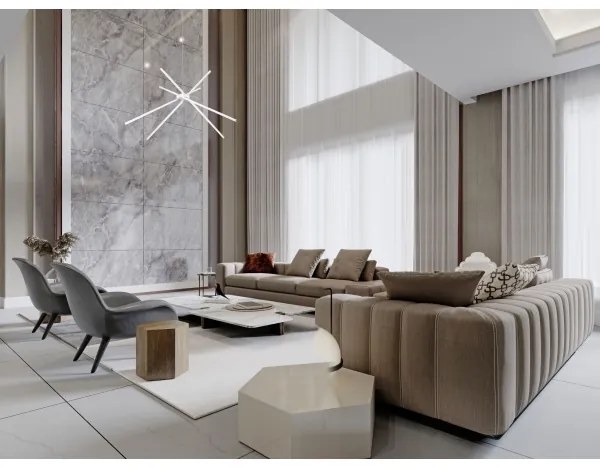 Lustră LED pe cablu MAXLIGHT P0270 SPIDER LED/33W/230V alb