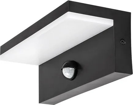 Aplica LED iluminat exterior cu senzor IP54 Zaragoza negru