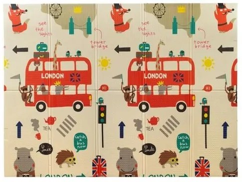 Covor de joacă multifuncțional PlayTo London , 200 x 150 cm