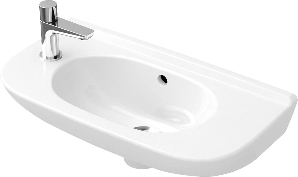 Villeroy &amp; Boch O.Novo lavoar 50x25 cm semicircular alb 536151R1