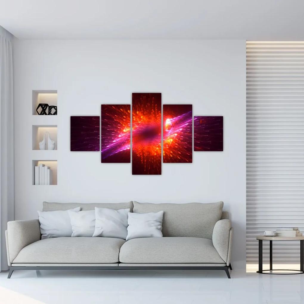 Tablou modern abstract cu spini  (125x70 cm), în 40 de alte dimensiuni noi
