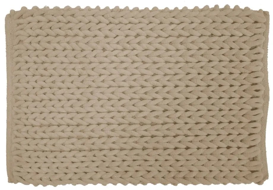 Covoraș de baie maro deschis 50x80 cm Ariel – douceur d'intérieur