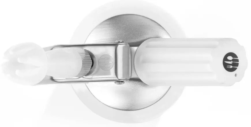 Sticlă din aluminiu pentru frișcă Hendi Kitchen Line, 1 l, alb