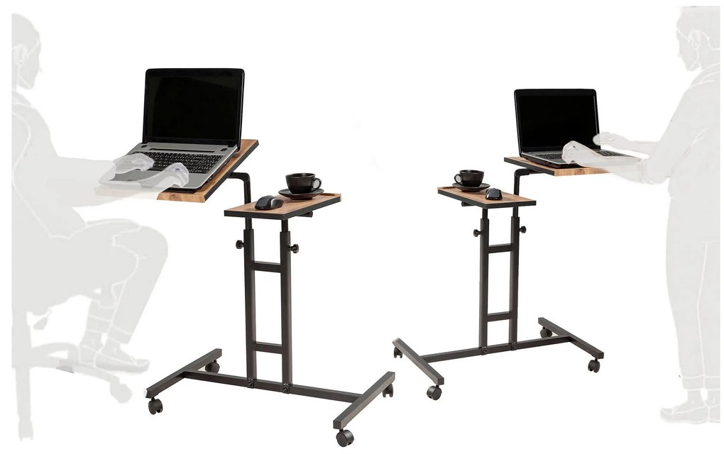 Suport pentru notebook Pobenu 1 (pin atlantic + negru). 1094061