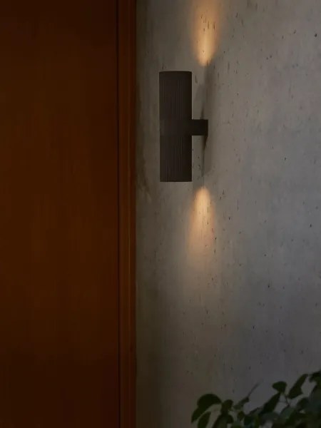 Nordlux - Aplica de exterior pentru perete KYKLOP 2xE27/15W/230V IP54