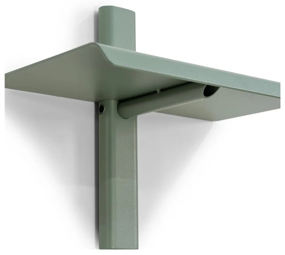Raft verde prăfuit din metal 28 cm Hola – Spinder Design