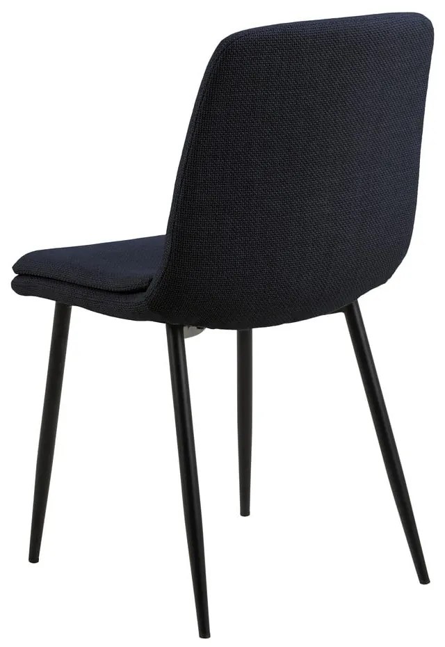 Scaun de dining albastru închis Becca – Actona