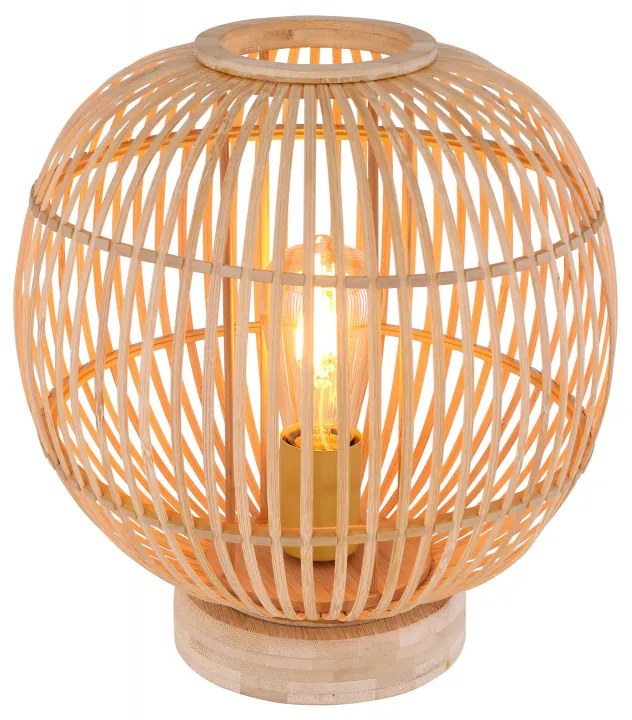 Lampa de masa stil natural bambus HILDEGARD