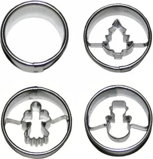 Toro Set forme prăjiturele de Crăciun, 4 buc