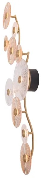 Aplică LED MAXLIGHT W0354 ALLURE 10xLED/4,3W/230V auriu