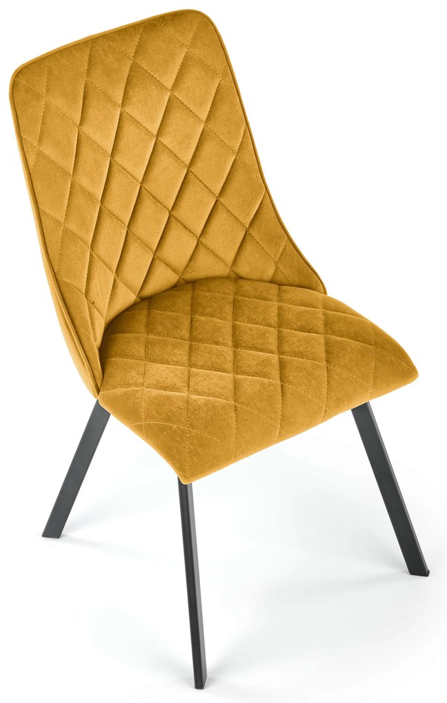 Scaun de sufragerie Krazlard (muștar). Promo -7%. 1039686