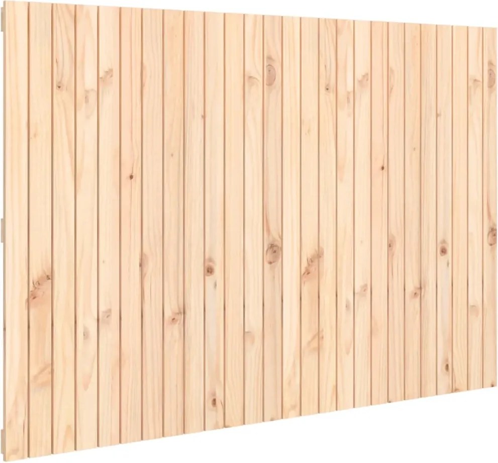 vidaXL Tăblie de pat pentru perete, 166x3x110 cm, lemn masiv de pin