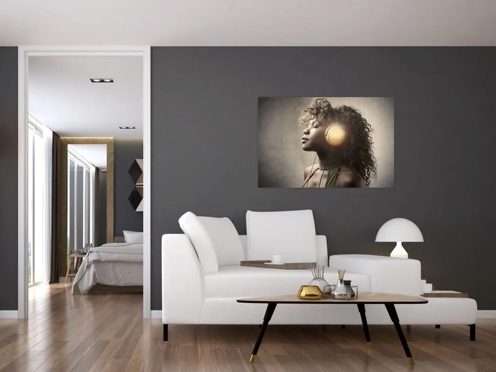 Tablou - Puterea muzicii (90x60 cm)