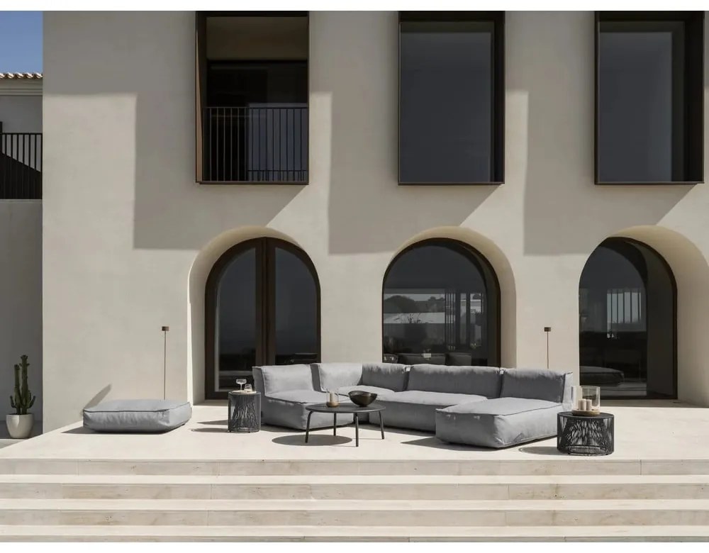 Corp de iluminat pentru exterior LED portabil/de podea cu intensitate reglabilă cu USB ø 15 cm Farol Floor – Blomus