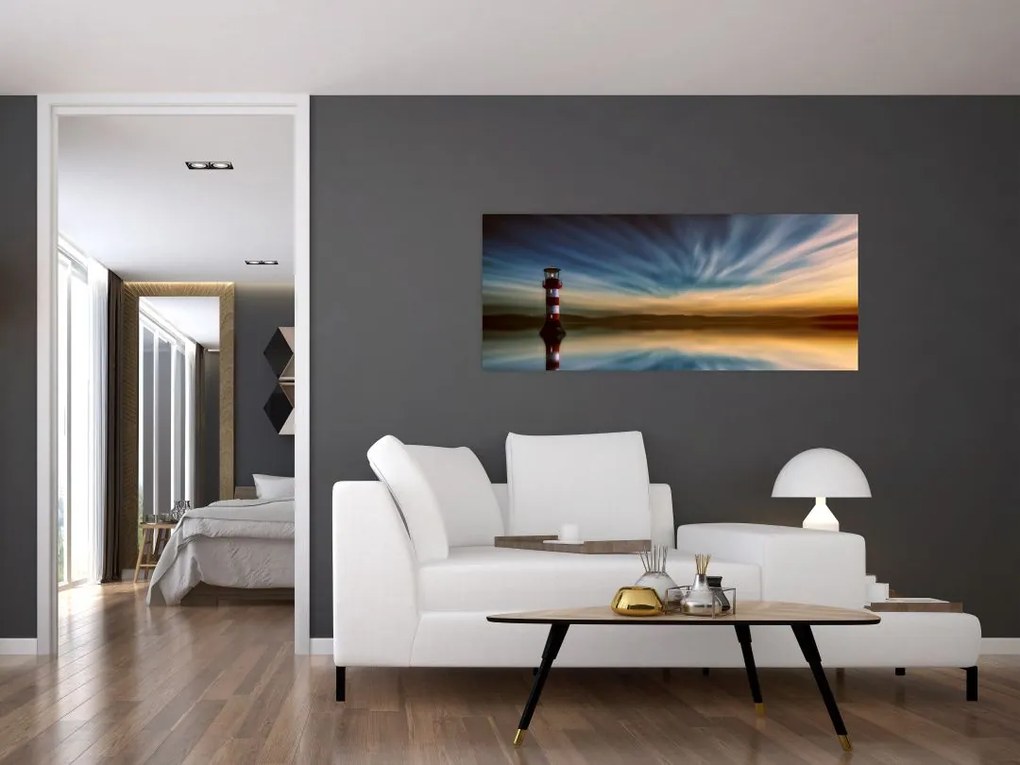Tablou cu far (120x50 cm)
