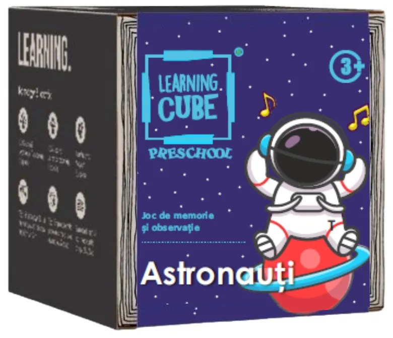 JOC DE ATENTIE LEARNING CUBE® - ASTRONAUTI - K-TOYZ (LC-038)