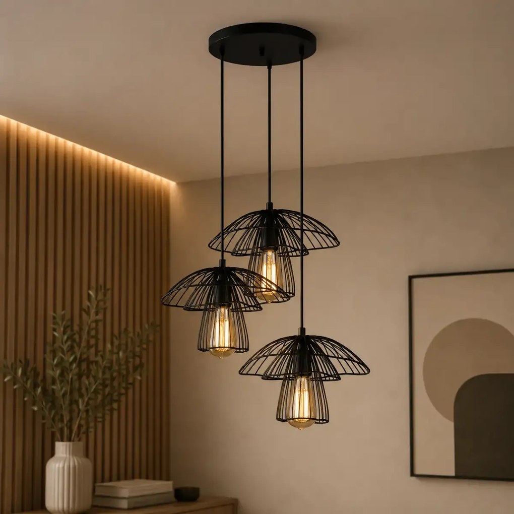 Lustra negru homs ro11211