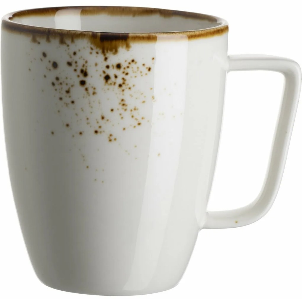 Mäser Cană de cafea Pintar Puncte maro alb 370 ml