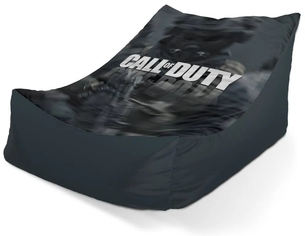 Sac de șezut Lounge Call Of Duty soldat - pentru copii, negru