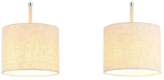 Globo 15968-3H - Candelabru DELEON suspendat pe cablu, 3xE27/40W/230V