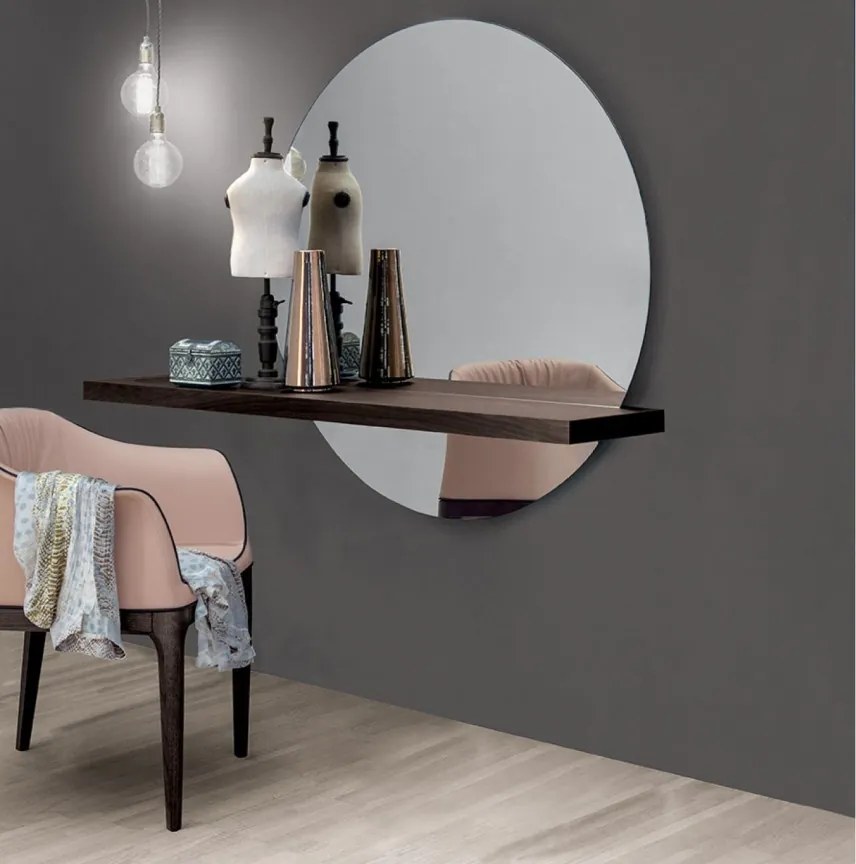 Consola suspendata cu oglinda design LUX Sunset