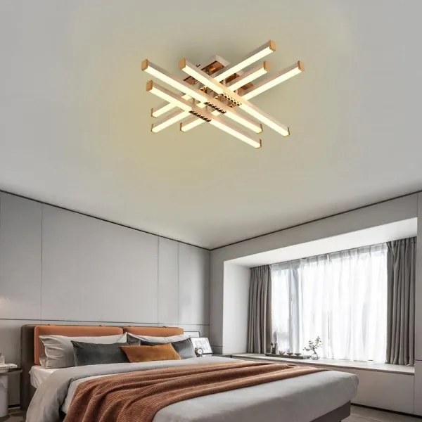 Lustră LED dimabilă aplicată LED/90W/230V 3000-6500K + telecomandă