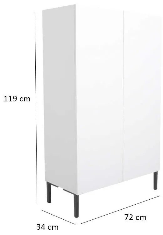 Dulap Selene (alb) . 1109417