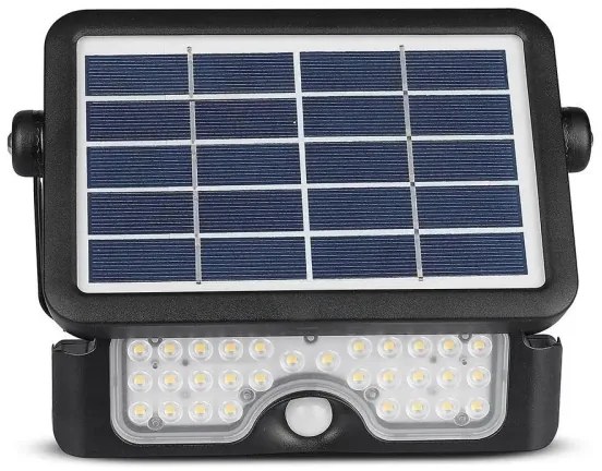 Proiector solar LED cu senzor LED/5W/3,7V IP65 4000K 3000 mAh