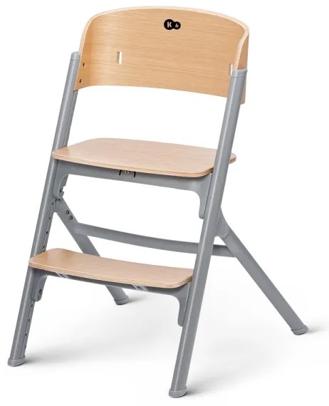 Scaun de masă pentru copii 3 în 1 KINDERKRAFT SELECT LIVY Premium stejar + șezlong CALMEE