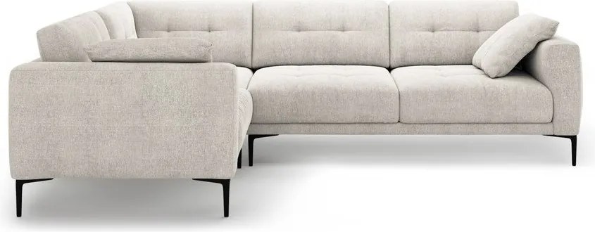 Colțar bej (cu colț pe partea stângă/în formă de ”L”) Bemy – Micadoni