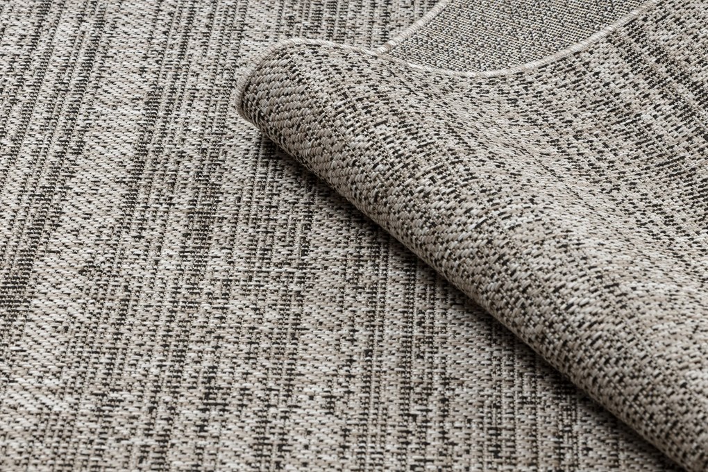 Covor sisal Floorlux 20389 argint si negru melange - SECUNDAR-COTATI PRODUSUL