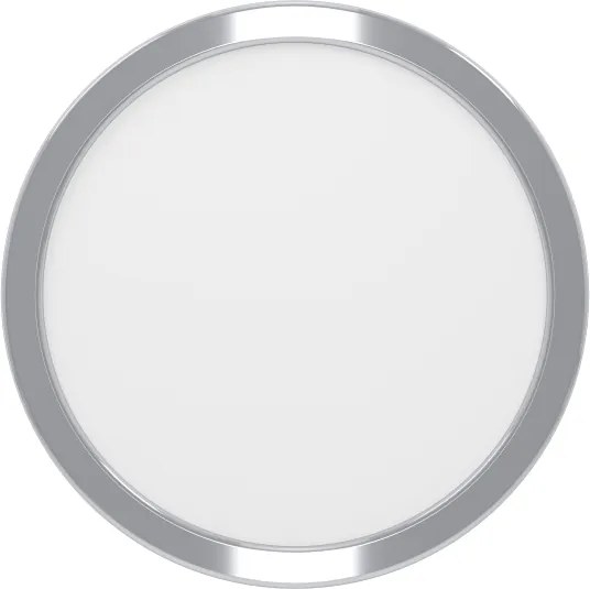 Eglo 901763 - Plafonieră LED pentru baie FUEVA LED/11,5W/230V Ø21,1 cm IP44 crom