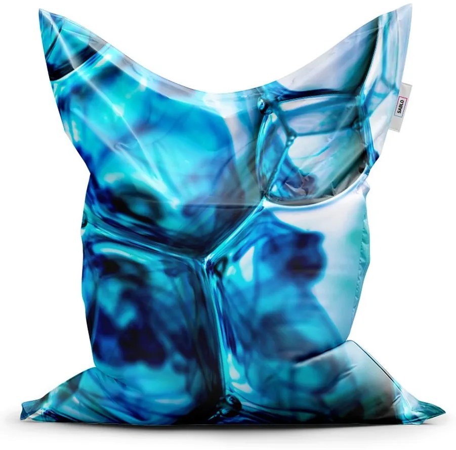 Sac de șezut Classic bule albastre - pentru copii, albastru