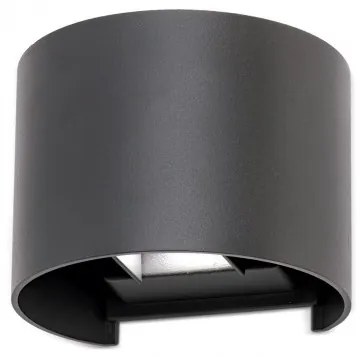 Aplica LED de exterior design modern ambiental IP54 GRETA antracit