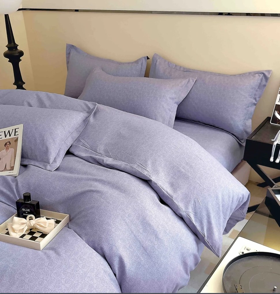 Lenjerie pat dublu, 6 Piese, Finet Premium