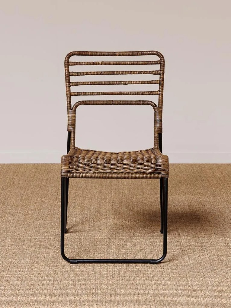 Scaun dining, maro, din rattan, Veracruz