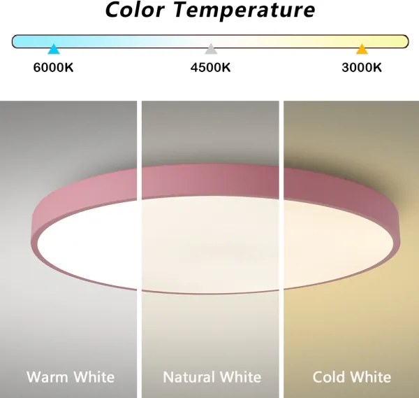 Brilagi-LED Lampă LED dimabilă POOL SMART LED/128W/230V 100 cm Wi-Fi Tuya+telecomandă roz