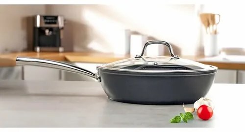 Tescoma Tigaie adâncă PRESIDENT cu capac diam. 28cm
