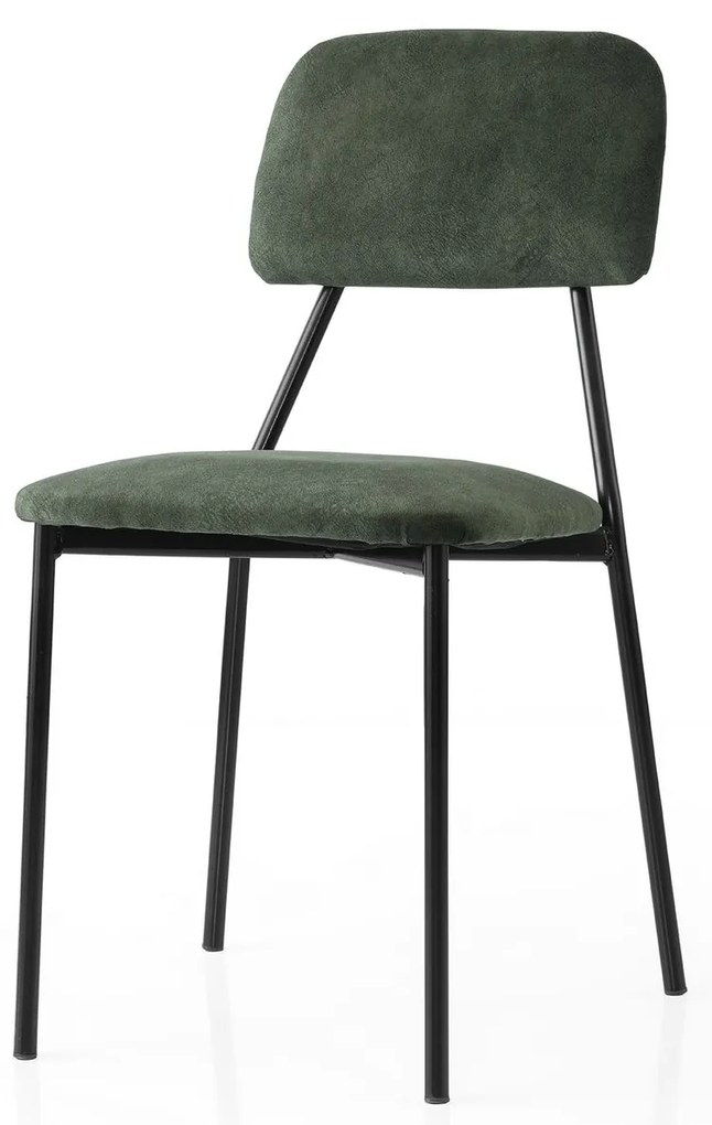 Set 4 buc. scaune bucătărie Moncici (verde). 1127585