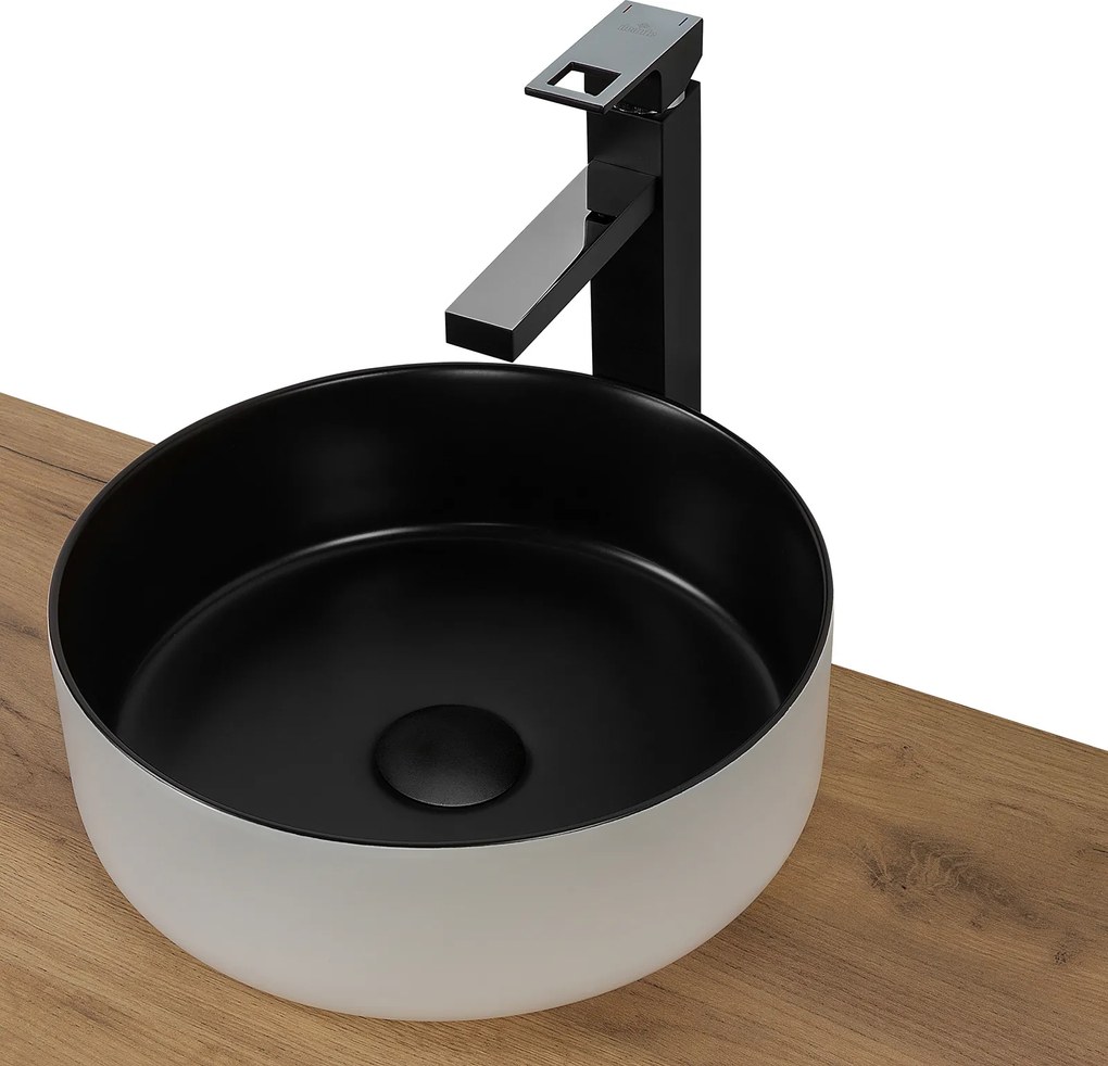 Masca cu Lavoar rotund Broozora 80 cm