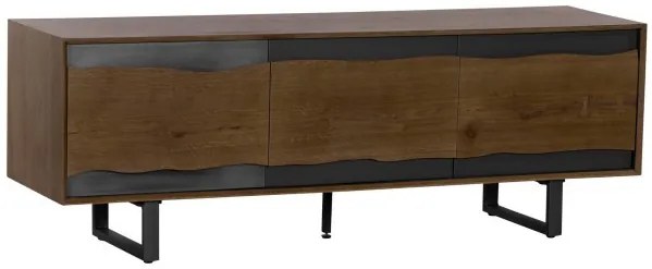 Comoda TV cu trei usi, 160x42x55 cm, Garwood, Bizzotto