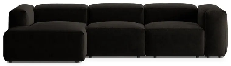 Coltar 3 locuri Bergamo stofa L304 cm