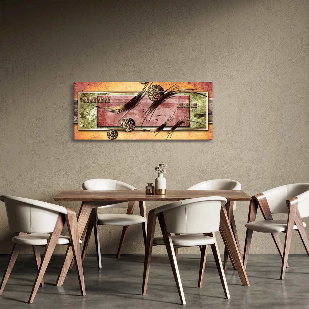 Tablou abstract (120x50 cm)